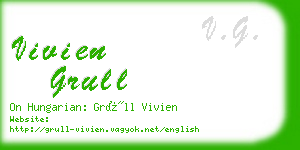 vivien grull business card
